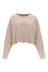 Maison Margiela Women Logo Embroidery Sweatshirt