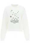 MAISON MARGIELA LOGO EMBROIDERY SWEATSHIRT