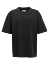 Maison Margiela Topstitched Logo Oversized T-shirt