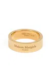 Maison Margiela Logo-engraved Ring In Gold