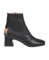 Maison Margiela Gray Tabi Ankle Boots In Black