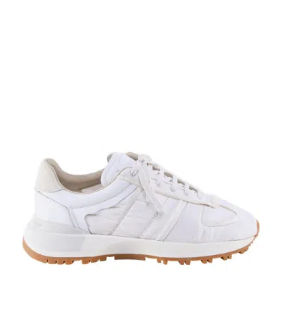Maison Margiela White Leather Sneakers