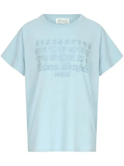 MAISON MARGIELA MAISON MARGIELA LOGO PRINT COTTON T SHIRT