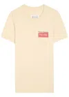 Maison Margiela Logo-print Cotton T-shirt In Neutral