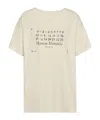 Maison Margiela Women's Logo T-shirt In Nude