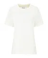 Maison Margiela Woman T-shirt Ivory Size M Cotton In White