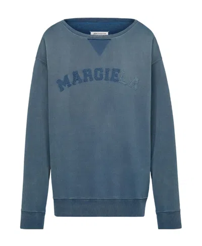 MAISON MARGIELA LOGO ORGANIC COTTON SWEATSHIRT