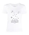 Maison Margiela Logo-print Short-sleeve T-shirt In White