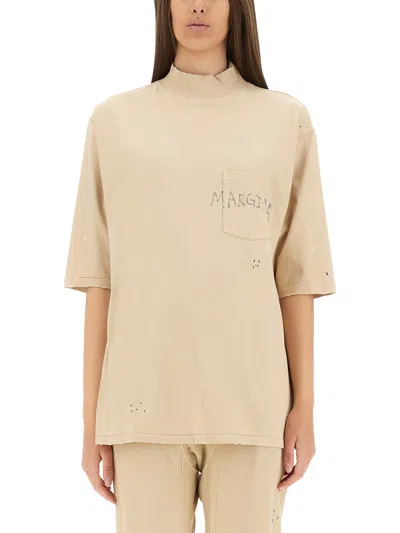 MAISON MARGIELA LOGO PRINT T-SHIRT