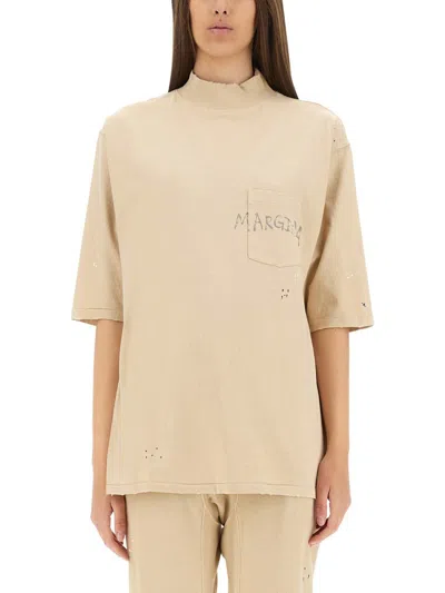MAISON MARGIELA MAISON MARGIELA LOGO PRINT T-SHIRT UNISEX
