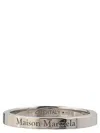 Maison Margiela Thin Logo Ring Woman Ring Silver Size 4 Silver