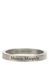 Maison Margiela Silver Logo Ring In Silver