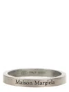 Maison Margiela Thin Logo Ring Woman Ring Silver Size 4 Silver In Silver