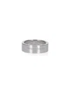 Maison Margiela Logo Ring In Silver