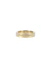 Maison Margiela Logo Ring - Silver In Multi