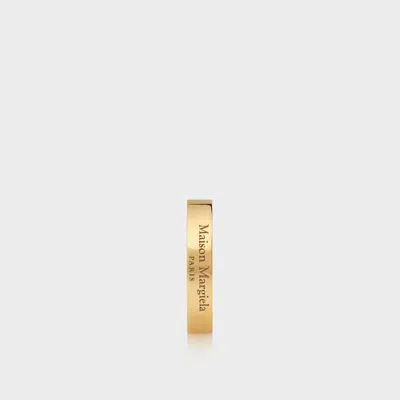 Maison Margiela Logo Ring Unisex Gold