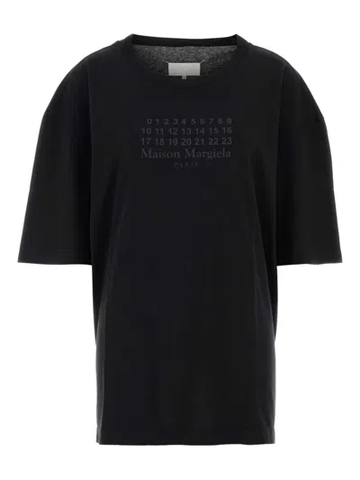 Maison Margiela Black Cotton Oversize T-shirt