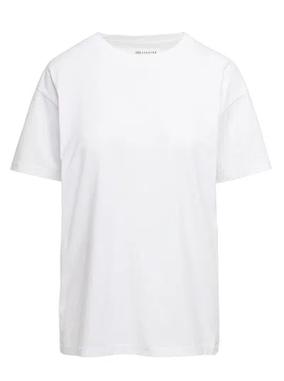 Maison Margiela Logo T-shirt In White