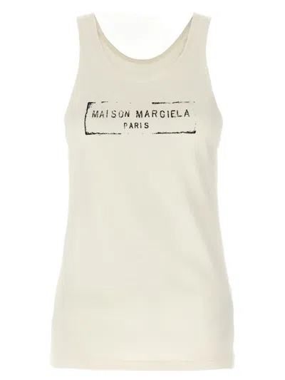 MAISON MARGIELA MAISON MARGIELA LOGO TANK TOP