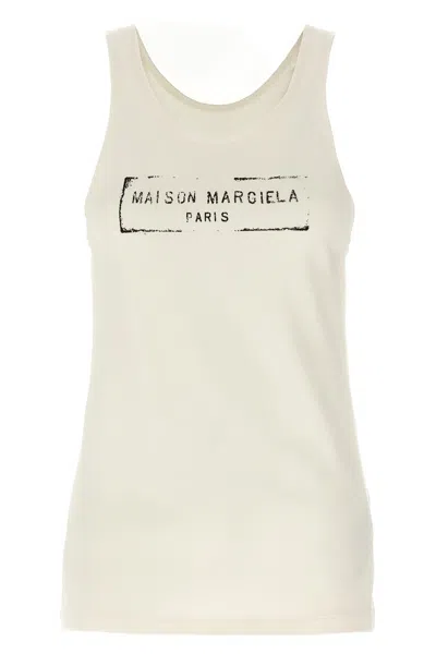 MAISON MARGIELA MAISON MARGIELA LOGO TANK TOP