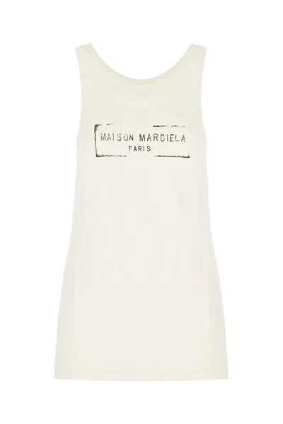 MAISON MARGIELA MAISON MARGIELA LOGO TANK TOP