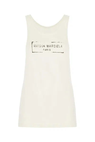 MAISON MARGIELA MAISON MARGIELA LOGO TANK TOP