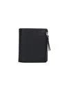 Maison Margiela Logo Wallet In Black