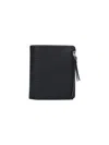 Maison Margiela Logo Wallet In Black