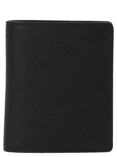 Maison Margiela Logo Wallet In Black