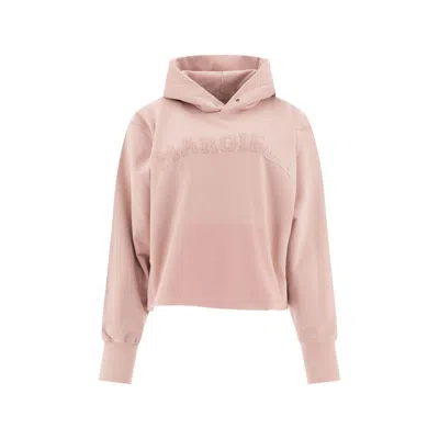 Maison Margiela Logo Sweatshirt In Pink