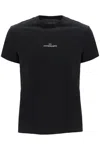 Maison Margiela Distorted Logo T-shirt In Black