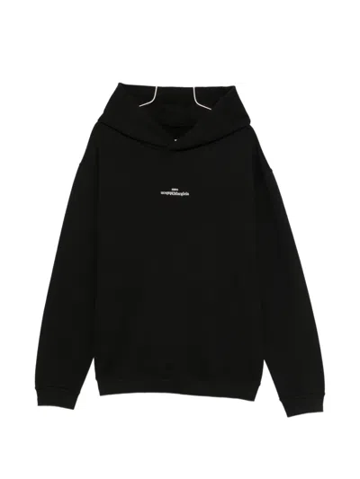 Maison Margiela Cotton Sweatshirt With Front Embroidered Logo In Multi