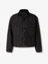 Maison Margiela Long Sleeve Jacket Featuring Front Pockets In Black