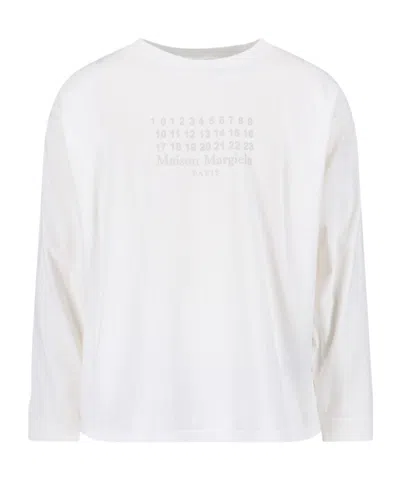 MAISON MARGIELA MAISON MARGIELA LONG SLEEVE CREWNECK T-SHIRT