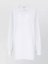 Maison Margiela Oversize Cotton Poplin Long Shirt