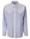 Maison Margiela Long-sleeve Shirt In Blue