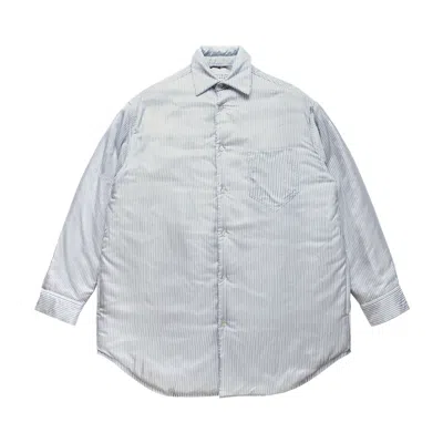 Pre-owned Maison Margiela Long-sleeve Shirt 'blue' | Men's Size 50