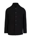 Maison Margiela Long-sleeve Wool Jacket In Black