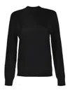 Maison Margiela Merino-wool Sweater In Black