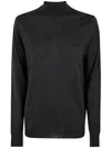 Maison Margiela Long-sleeved Crewneck Jumper In M Dark Grey