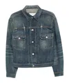 Maison Margiela Long-sleeved Denim Jacket In Blue