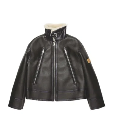 Maison Margiela Long-sleeved Jacket In Black