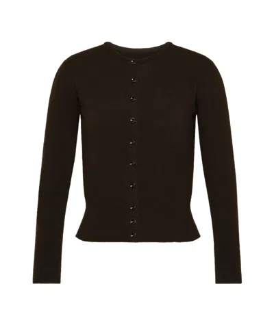 MAISON MARGIELA MAISON MARGIELA CROPPED CREWNECK CARDIGAN