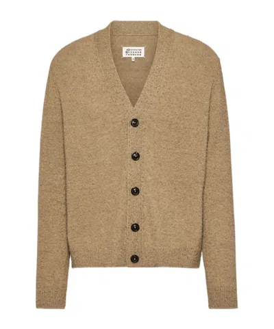 MAISON MARGIELA MAISON MARGIELA LONG-SLEEVED V-NECK CARDIGAN