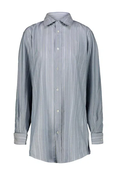 Maison Margiela Long-sleeved Shirt Clothing In Multicolour