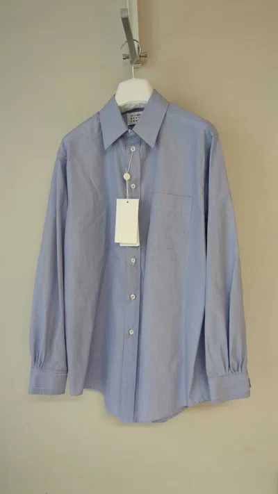 Maison Margiela Long-sleeved Shirt In Gray