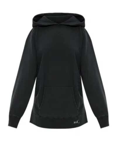 Maison Margiela Long-sleeved Sweatshirt In Black