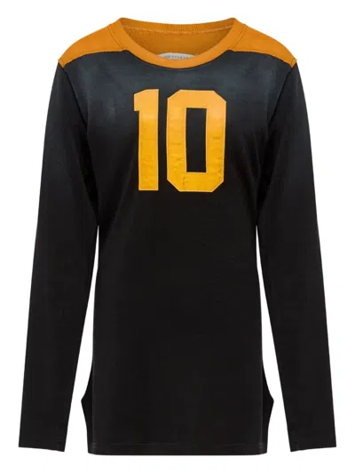 MAISON MARGIELA LONG-SLEEVED T-SHIRT WITH INSERTS