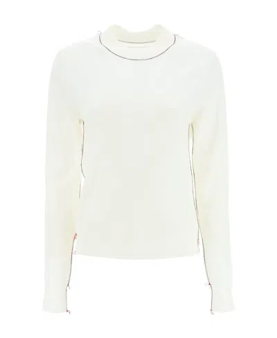 MAISON MARGIELA LONG-SLEEVED WOOL JUMPER
