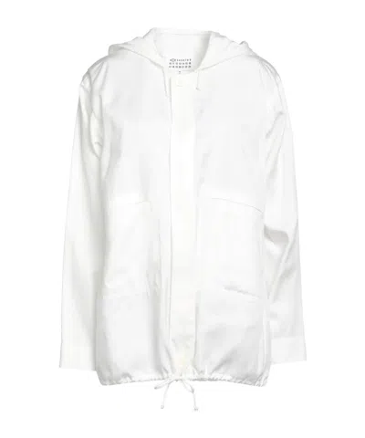 Maison Margiela Long Sleeves Blouses In White
